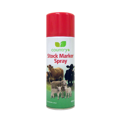 CountryUF Stock Marker Spray Red 400ml